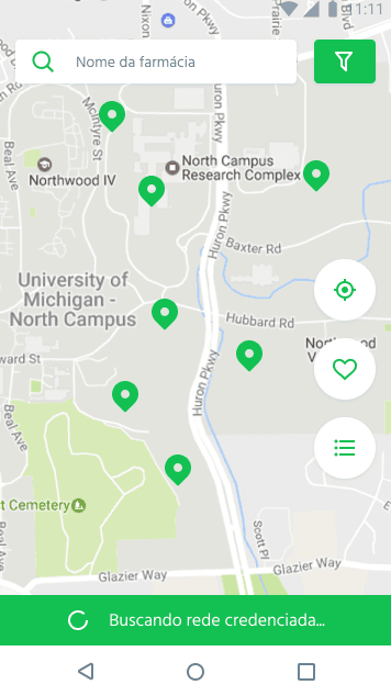 The app allows you to search products and find drugstores to help you get the best price.